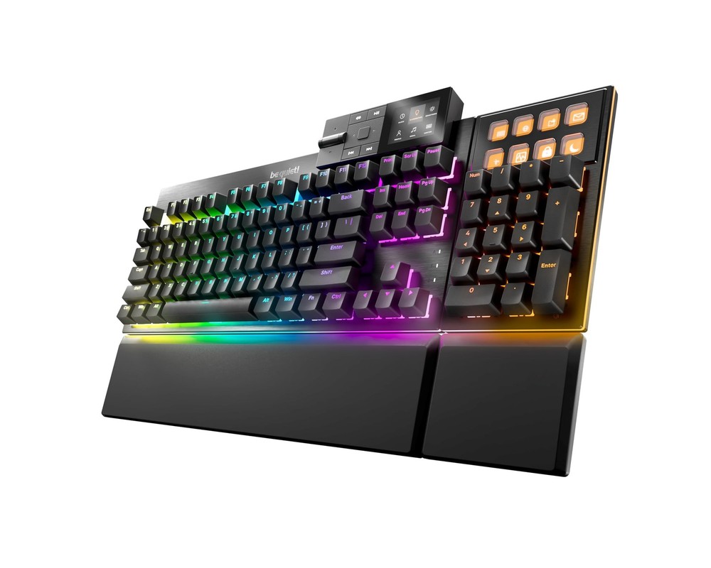 be quiet! Dark Mount Mechanical Keyboard | Tactile | Hot-Swappable US (ANSI)