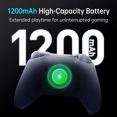G6V2PE Wireless Controller for PC/Switch/iOS/Android, TMR Joysticks & Trigger…