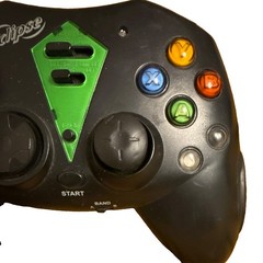 Eclipse PL-2005 Wireless Controller for Microsoft Xbox Black/Green On/Off Switch