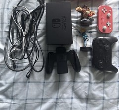 Nintendo Switch Accessories, Controllers, Cables, Amibo And Dock
