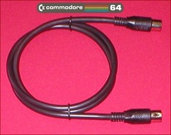 Serial Cable for Commodore 64 Printer Okidata Okimate 10 20 120 Seikosha SP-100