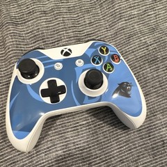 Microsoft Xbox One Wireless Controller Blue/White/Black Plastic Model 1708