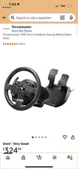 Thrustmaster TMX Force Feedback Racing Wheel & Pedals, Wired USB for Xbox One