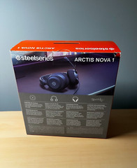 SteelSeries Arctis Nova 1 Wired Gaming Headset for PC, PS4|5, Xbox X|S – Black