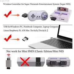 Wireless SNES Controller For Super Nintendo Entertainment System Nintendo Switch