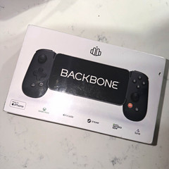 Backbone Mobile Gaming Controller Attachment for Apple iPhone Smartphone, Black