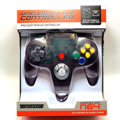 Nintendo 64 Wireless Controller 2.4 Ghz for N64 – TeknoGame® – Atomic Purple