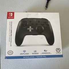 Nitendo PowerA Enhanced Wireless Controller Switch Black