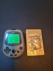 Nintendo Pokémon Pikachu 2 GS MPG-002 (Silver) – Used & Gold Plated Pikachu