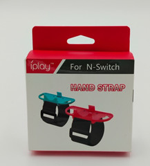 iPlay Hand Strap For N-Switch New in Box Red Blue 2 Pack