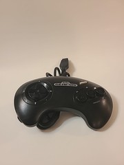 OEM Sega Genesis 3-Button Controller**Discounted**O Case Crack *TESTED*