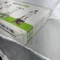 Nintendo Wii Balance Board White With Wii Fit & Risers