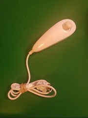 Wii Nunchuck Controller for Wiimote White