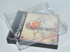 5 Double Video Game Plastic Protectors Cases Display For Sony PlayStation 1 PS1