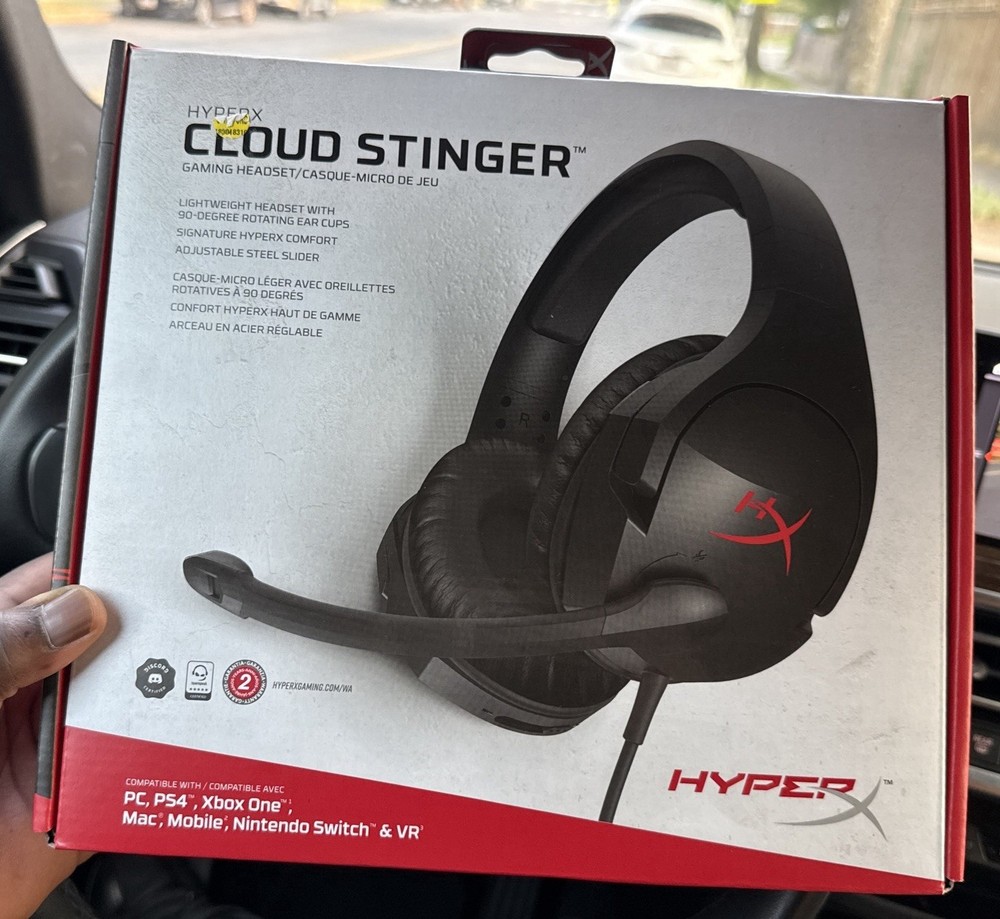 HYPERX Cloud Stinger Gaming Headset for PC,PS4,Xbox One,Mac,Mobile,Nintendo & VR