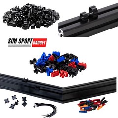 Cable Management Essential Pack for Sim Racing/Flight Rig