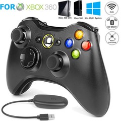 2.4G Wireless Game Remote Controller for Xbox 360/360 Slim Windows PC Gamepad