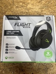 HyperX CloudX Flight Wireless Gaming Headset Black & Green Designed For Xbox New