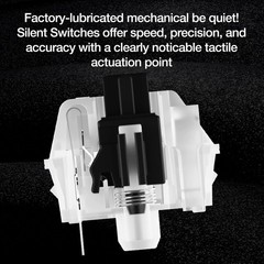 be quiet! Dark Mount Mechanical Keyboard | Tactile | Hot-Swappable US (ANSI)