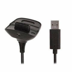 2Pack Xbox 360 Wireless Game Controller USB Charging Cable Replacement USB Cord