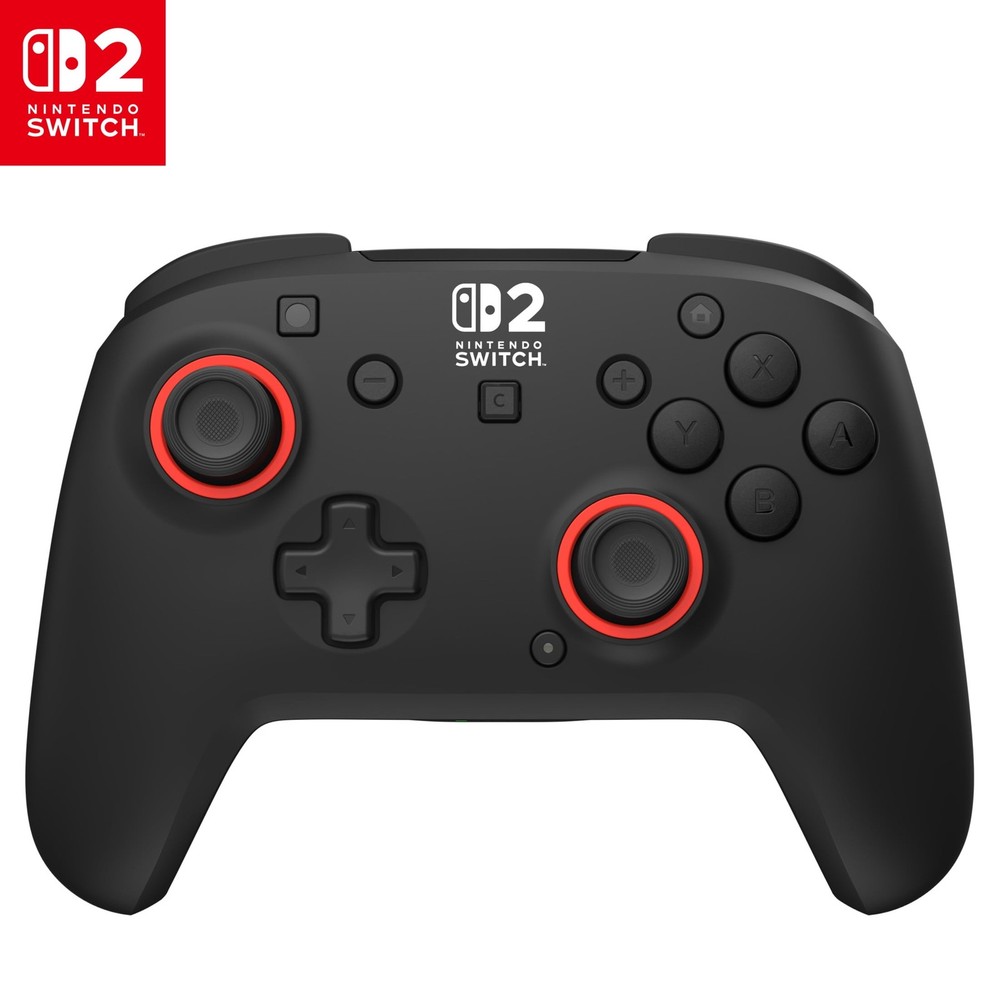 Turtle Beach Rematch Wireless Controller for Nintendo Switch 2, Charcoal Black