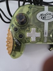 Mad Catz MicroCon Green Wired Controller Xbox Live Compatible w/ Turbo