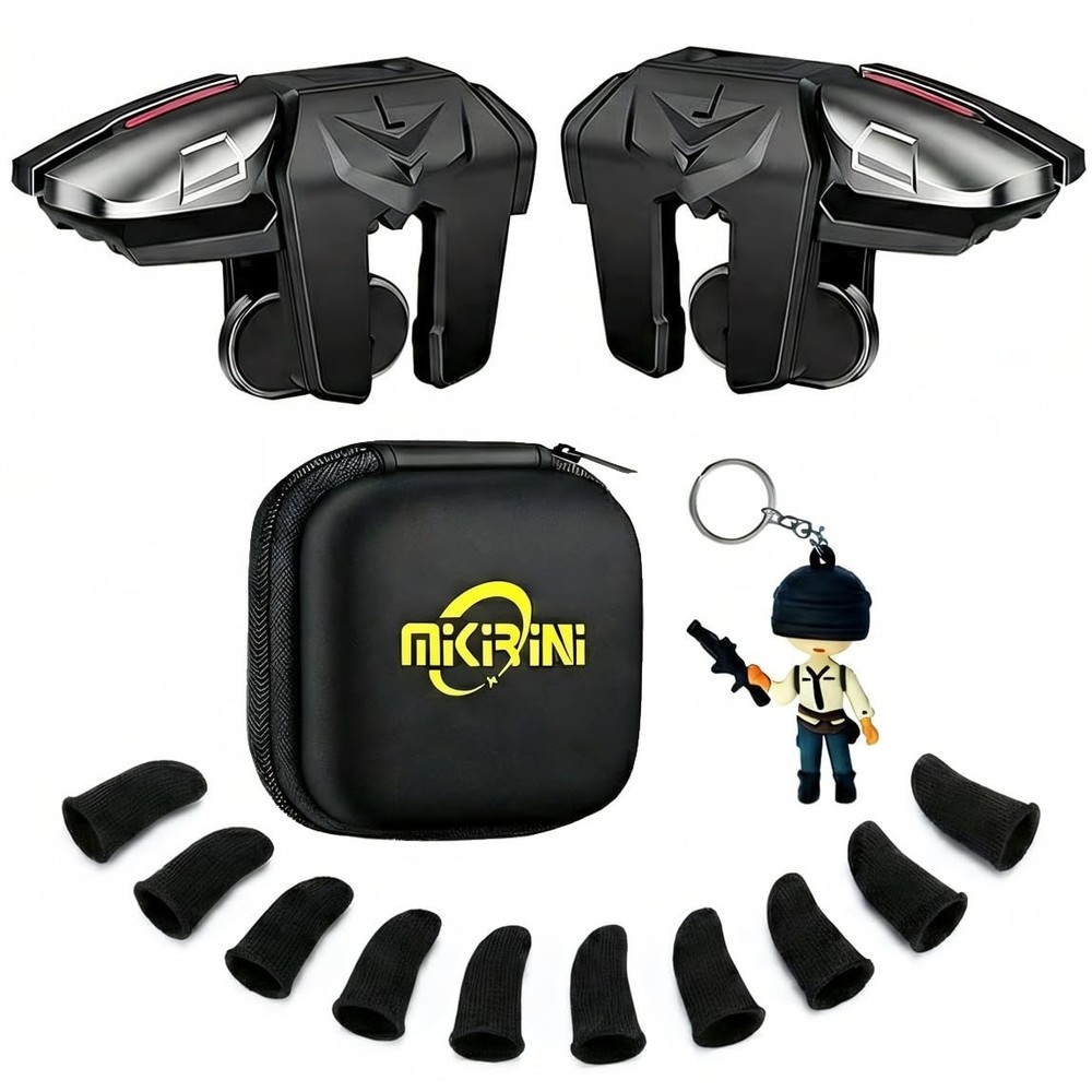 Mikirini PUBG Mobile Triggers 13 in 1 Combo Controller for iPhone & Android