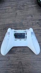Microsoft Xbox One Wireless Controller Phantom white Model 1708 (NO BAT COVER 39