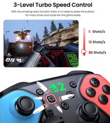 Wireless PC Controller-Bluetooth Controller for PC, Switch, iOS and Android