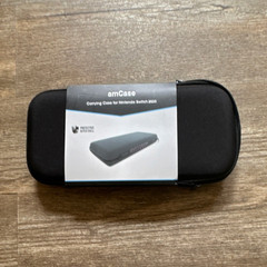 amCase Protective Outer Shell Carrying Case Black for Nintendo Switch 2023