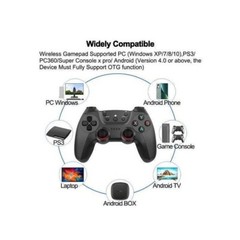 Wireless Gamepad for PC, Gamepad for PS3, Tablet, PC, Android, TV Box