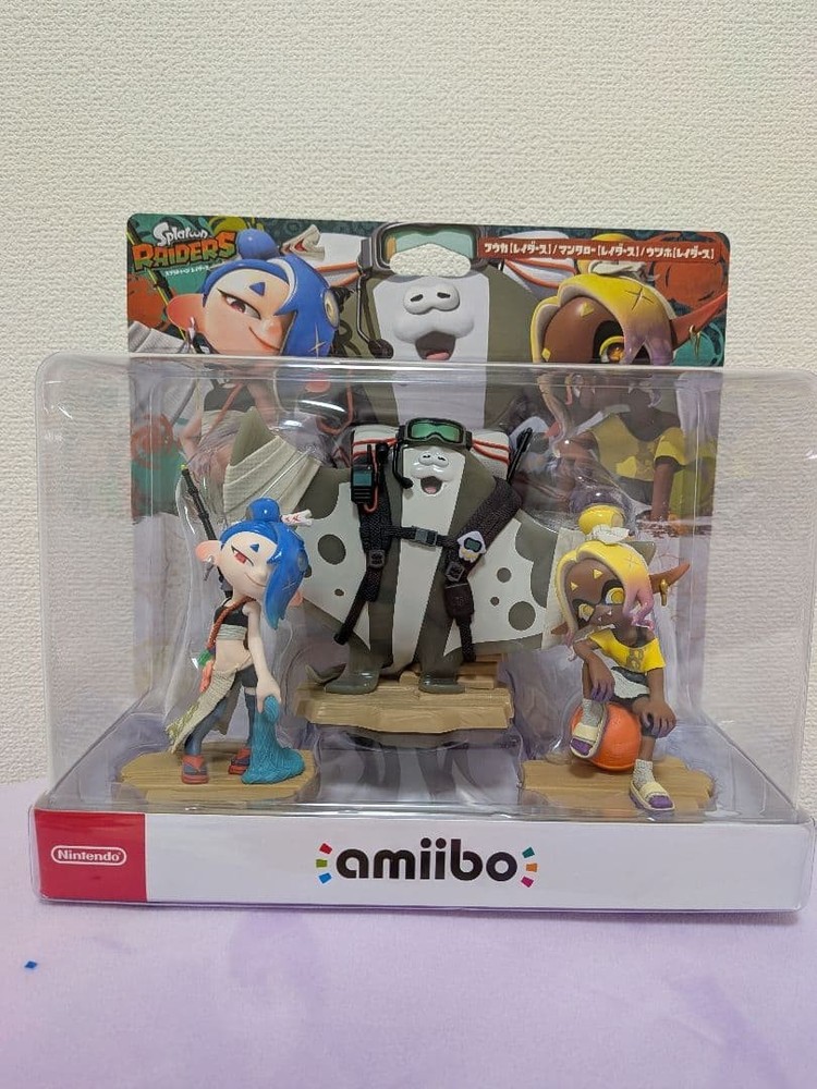 Nintendo amiibo Splatoon 3 Deep Cut Shiver Frye Big Man Triple Figure Set