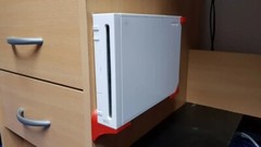 Nintendo Wii Minimalist Wall Mount Simple Design Low Footprint Mountable Console