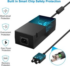 Quiet Power Supply For Xbox One 500GB Console LED Light US Plug Non-OEM FreeShip