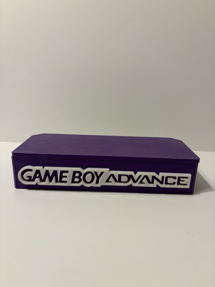 GameBoy Advance cartridge Holder. 15 Slot Storage Case Organizer. 3D Print