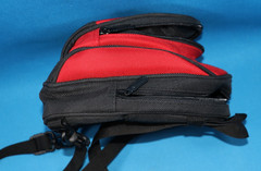 Nintendo Gameboy Advance SP Red Travel Bag Mini Backpack Carry Case EXCELLENT