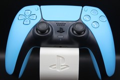 Sony PS5 DualSense Controller with TMR Analog Sticks in Starlight Blue