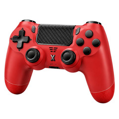 Wireless Controller for PS4 Controller, Gamepad with Dual Vibration