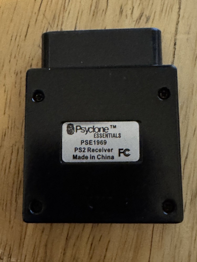 PS2 Psyclone Essentials PSE1969 Wireless Dongle For Guitar Hero Game Untested