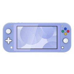 eXtremeRate Switch Lite Controller Case Cover with Screen Protector, Violet