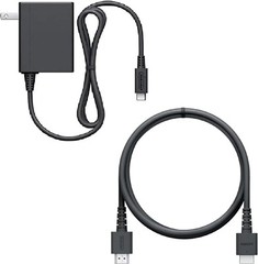 Original Nintendo Switch AC Power Adapter Charger and HDMI Cable