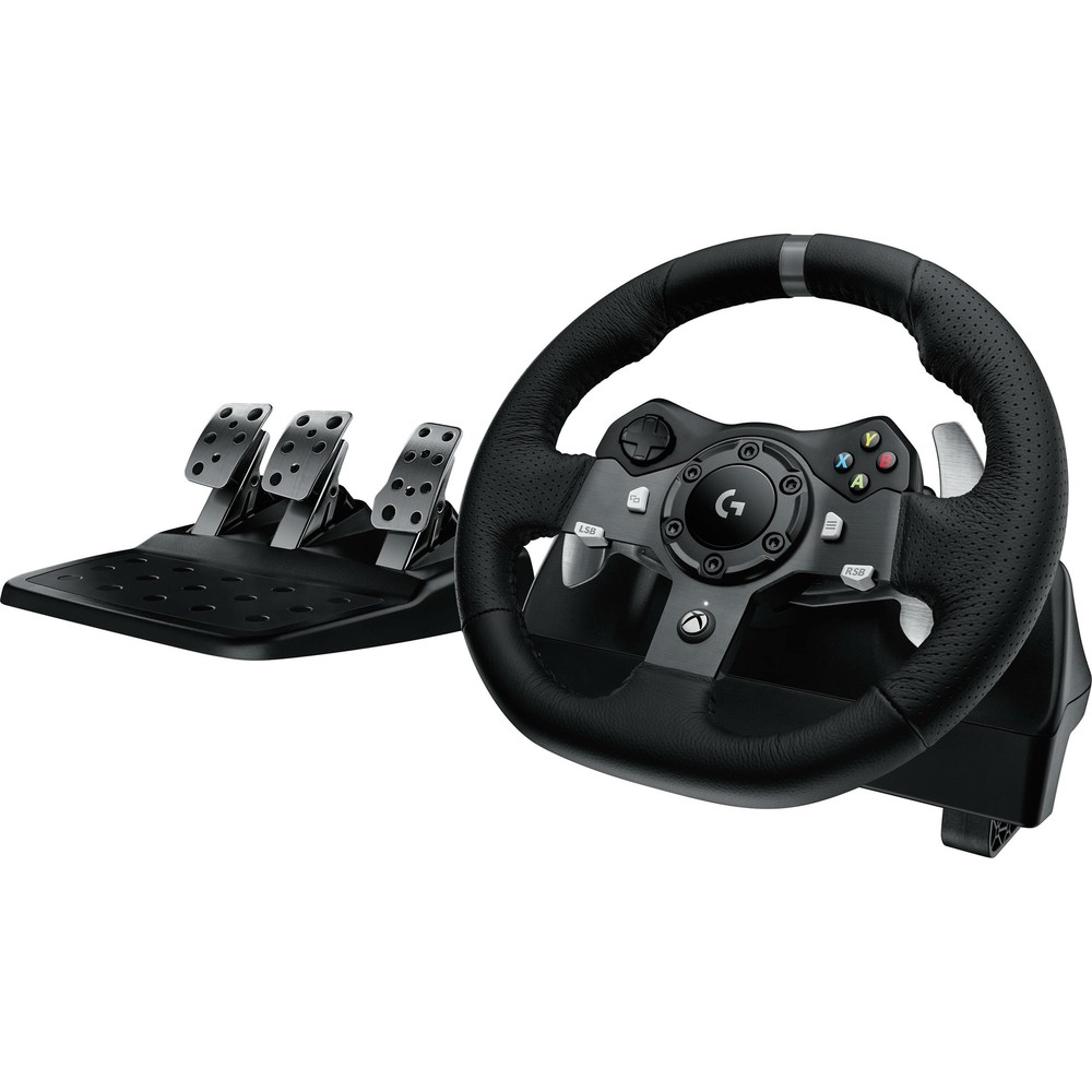 Logitech G920 Driving Force Racing Wheel Floor Pedals for Xbox Series X|S, One