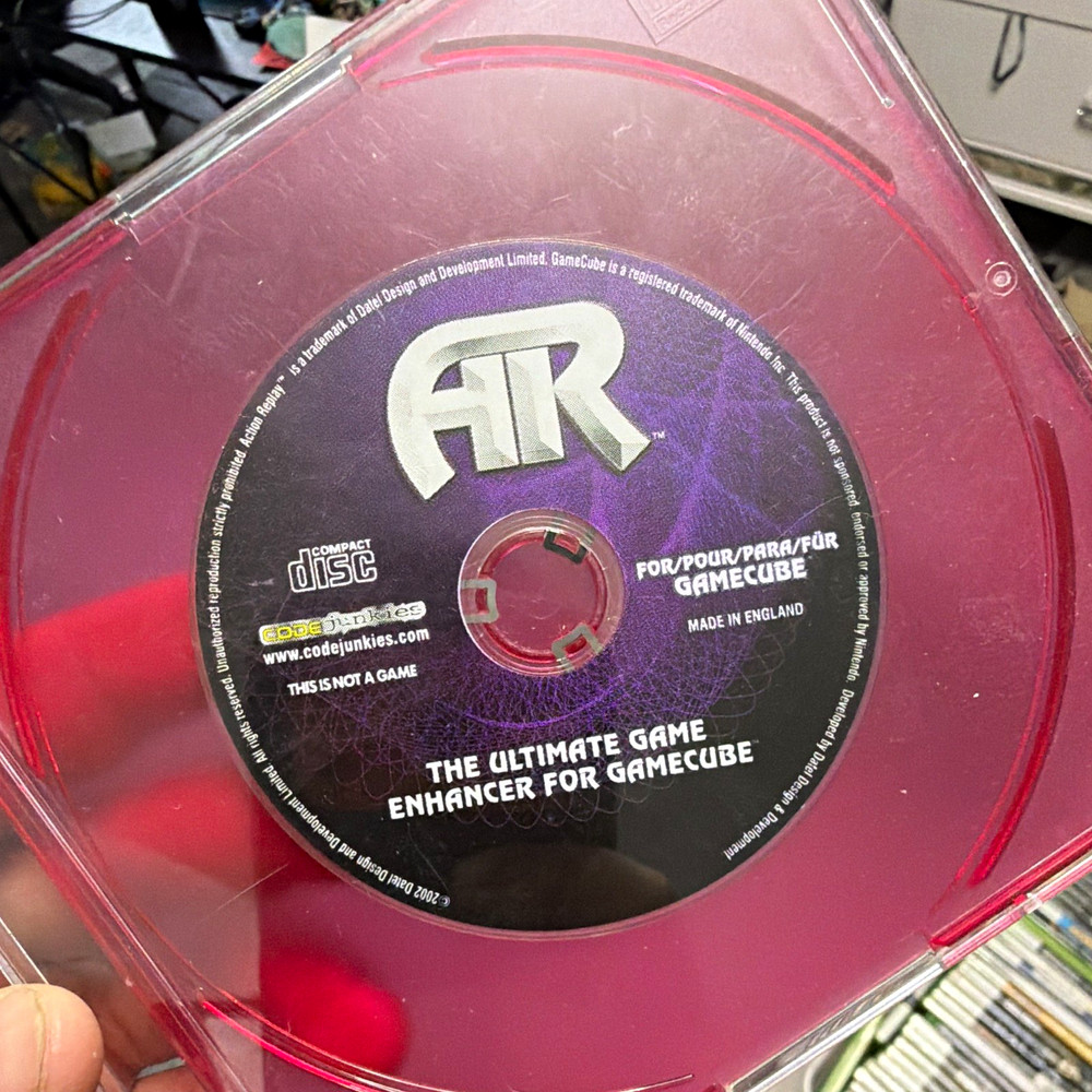 Codejunkies Action Replay AR Ultimate Game Enhancer Disc for Nintendo GameCube