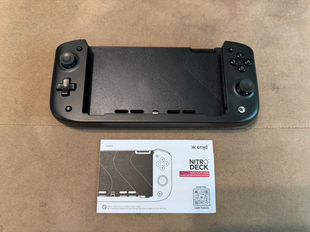 CRKD Nitro Deck for Nintendo Switch – Black