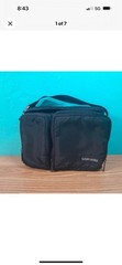 Case Padded CD Video Game Case Holder Media Storage Zip 3 Compart