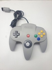 Excellent – Nintendo 64 Gray Controller AUTHENTIC OEM N64 Original Tight Stick