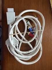 Nintendo Wii Monster Component HD Audio Video AV Cable White 8′