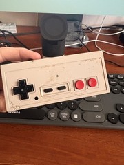 2 Nintendo Entertainment System Original Controllers NES