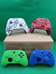 Microsoft Xbox Controllers, Wireless, Bundle, Tested With PowerA Charging Dock