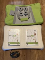 Nintendo Wii Fit Balance Board + 2 Wii Fit + DreamGear Accessories TESTED